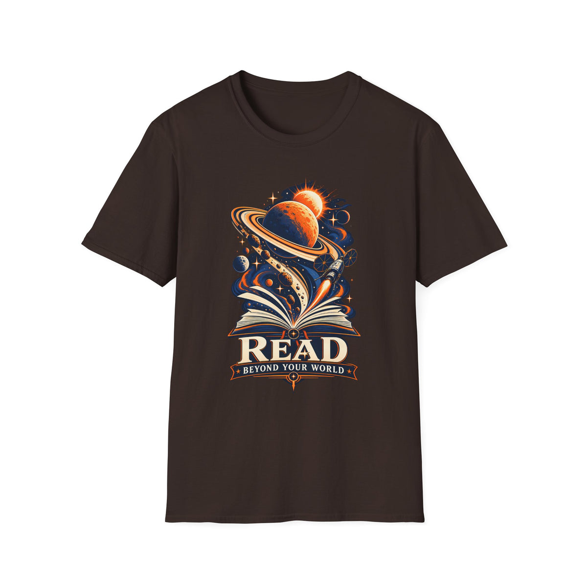 Read Beyond Your World | Book and Space Lovers T-Shirt | Project Hail Mary Inspired