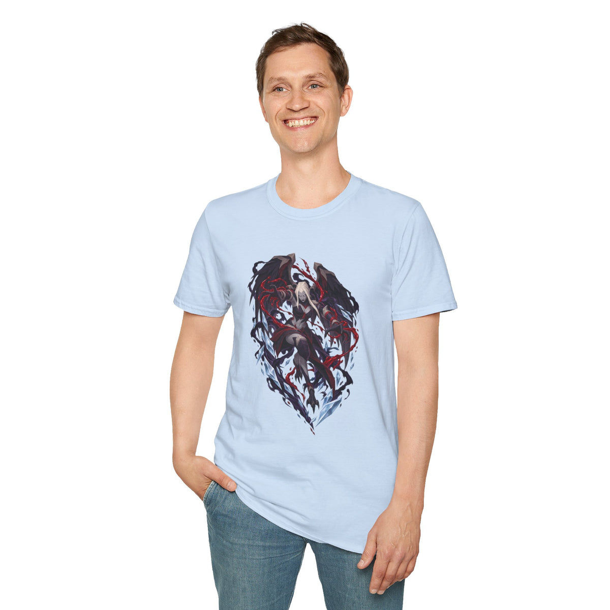 Heart Shard Nex OSRS | Runescape Inspired Graphic T-Shirt | Dark Anime