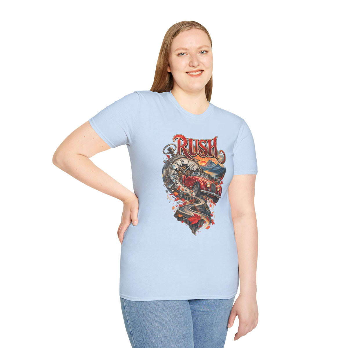 Rush | Prog Band | Red Barchetta | Graphic T-Shirt