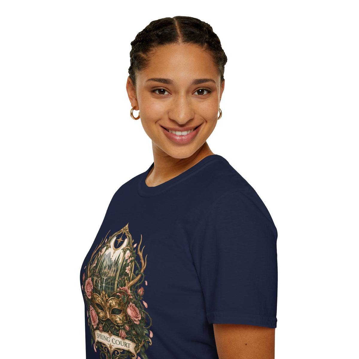 Spring Court | ACOTAR Book Floral Masquerade T-Shirt