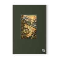 Fantasy Adventure A5 Lined Notebook Quest Journal Map Art 150 Pages