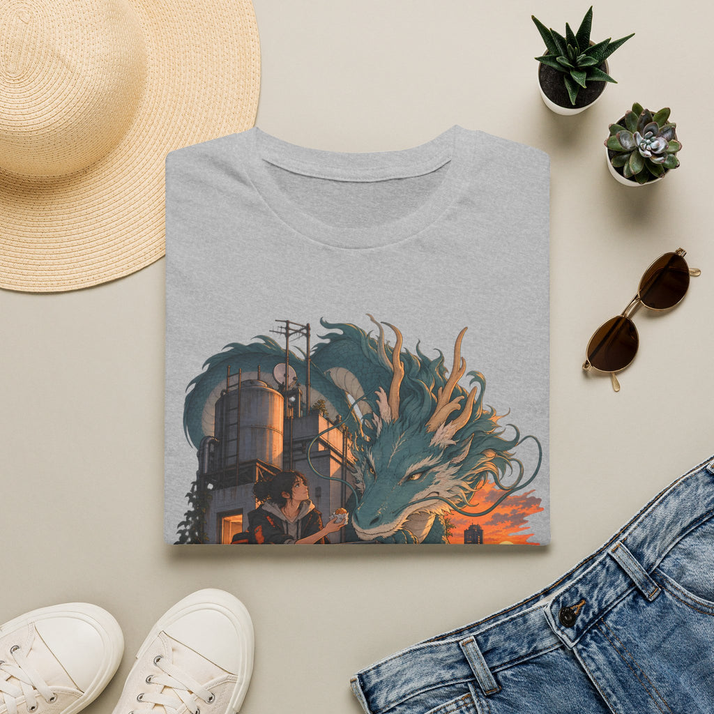 Serpent Cityscape | Urban Japanese Dragon T-Shirt
