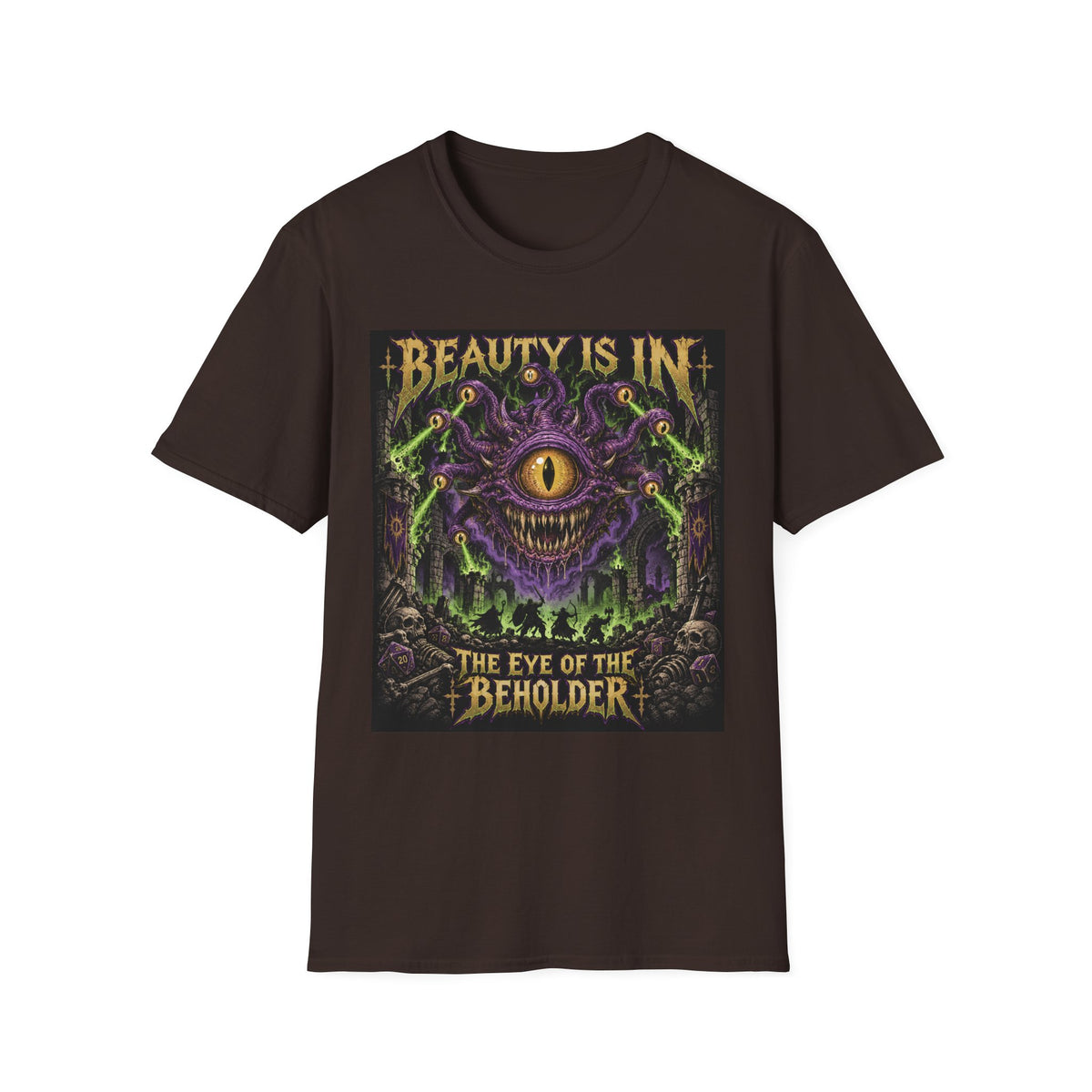 Beauty Is In Tee — Eye of the Beholder Fantasy Graphic T-Shirt