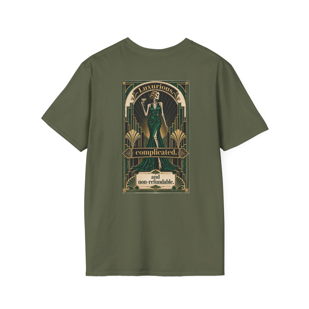 Luxurious, Complicated, Non-Refundable | Double-Sided Tee