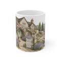 English Cottage Garden Watercolour Mug | Rose Garden Art