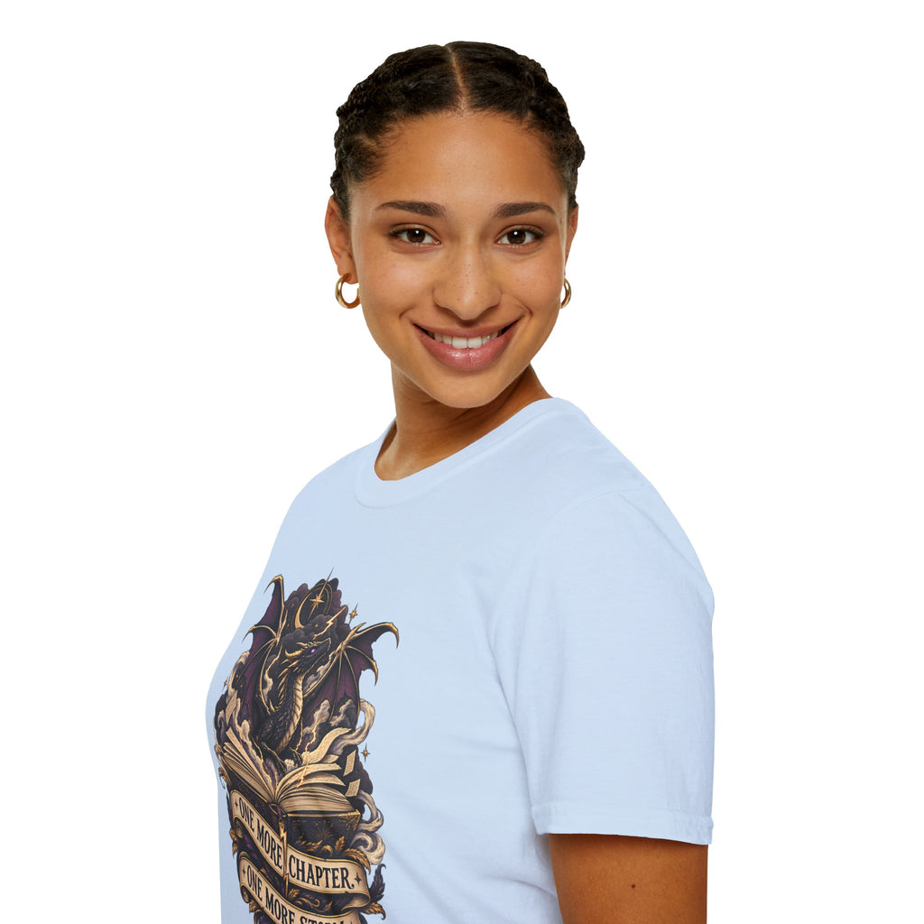 One More Chapter | Onyx Storm Inspired Book Readers Dragon T-Shirt