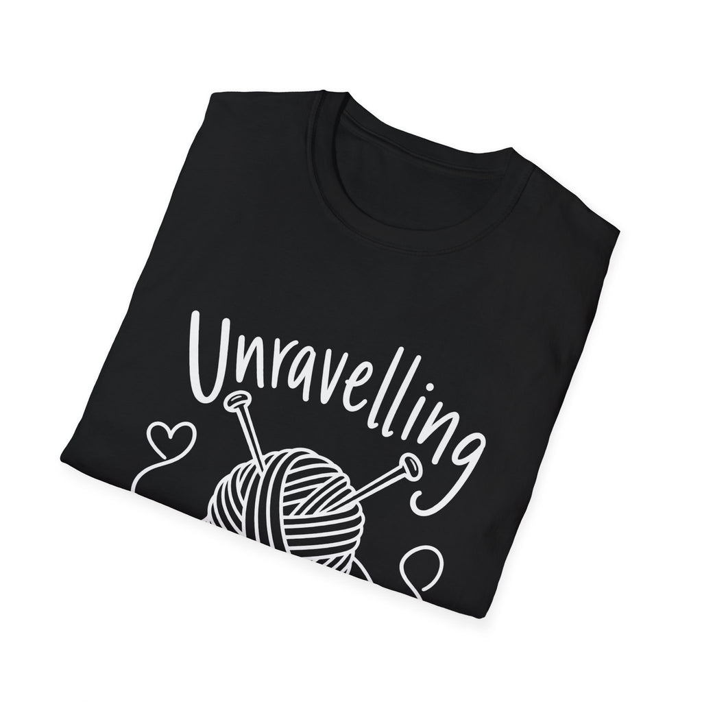 Knitting Gift | Unravelling With Purpose | Graphic Tee