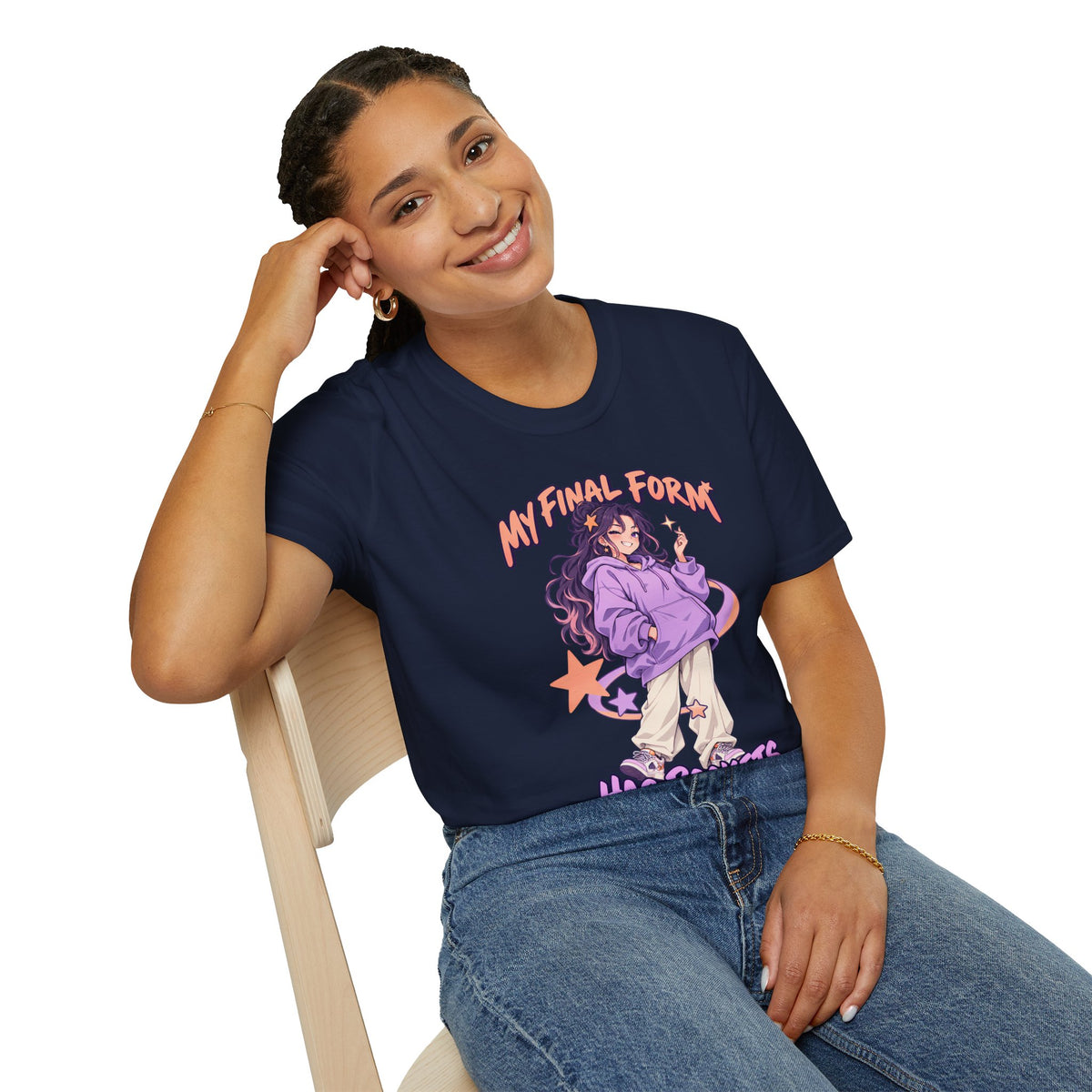 My Final Form Has Pockets | Cute Anime Girl Graphic Tee
