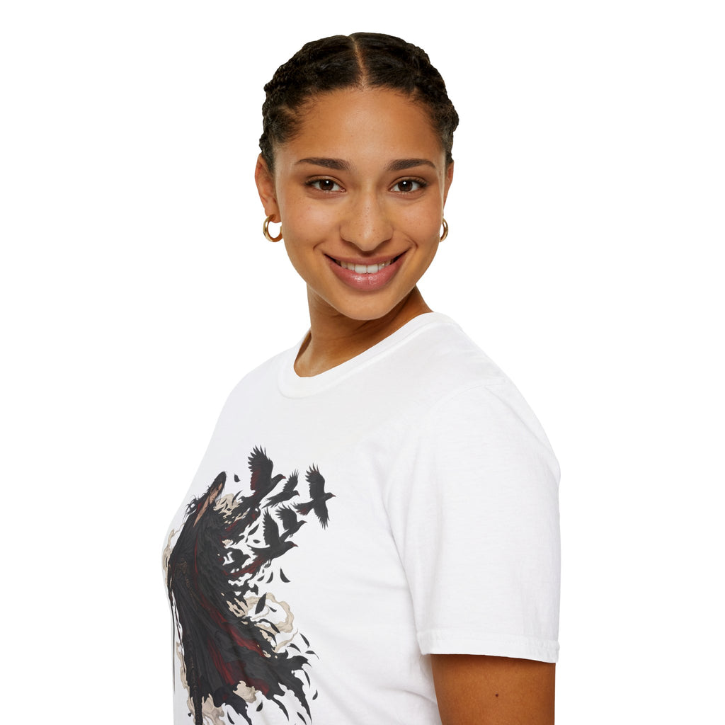 Dark Samurai | Raven Warrior Spirit | Graphic T Shirt