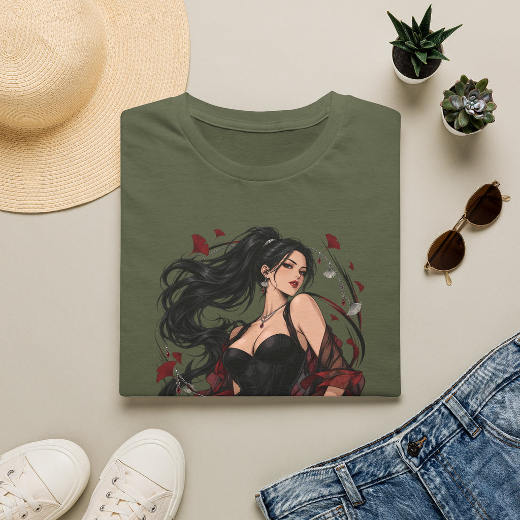 Victoria | Japanese Anime Style Sexy Pin Up Girl Graphic Shirt