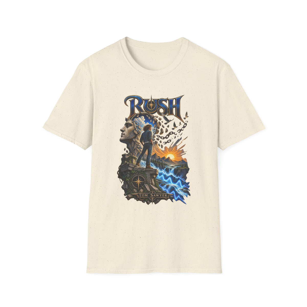 Rush | Tom Sawyer | Legendary Band Graphic T-Shirt