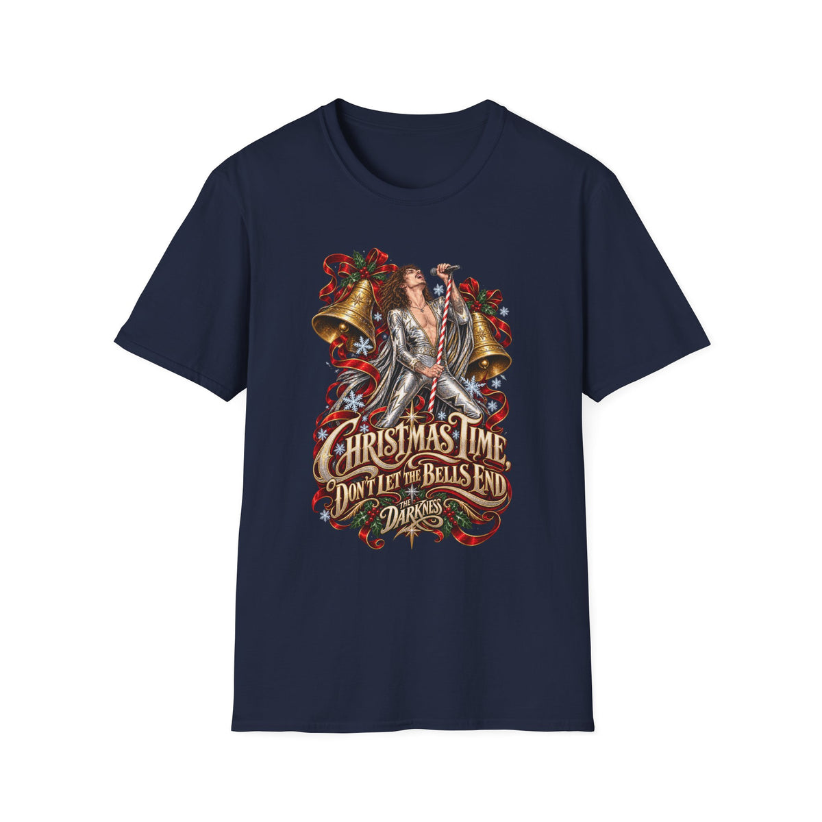 Christmas Time Don't let the Bells End | The Darkness | Christmas Rock T-Shirt