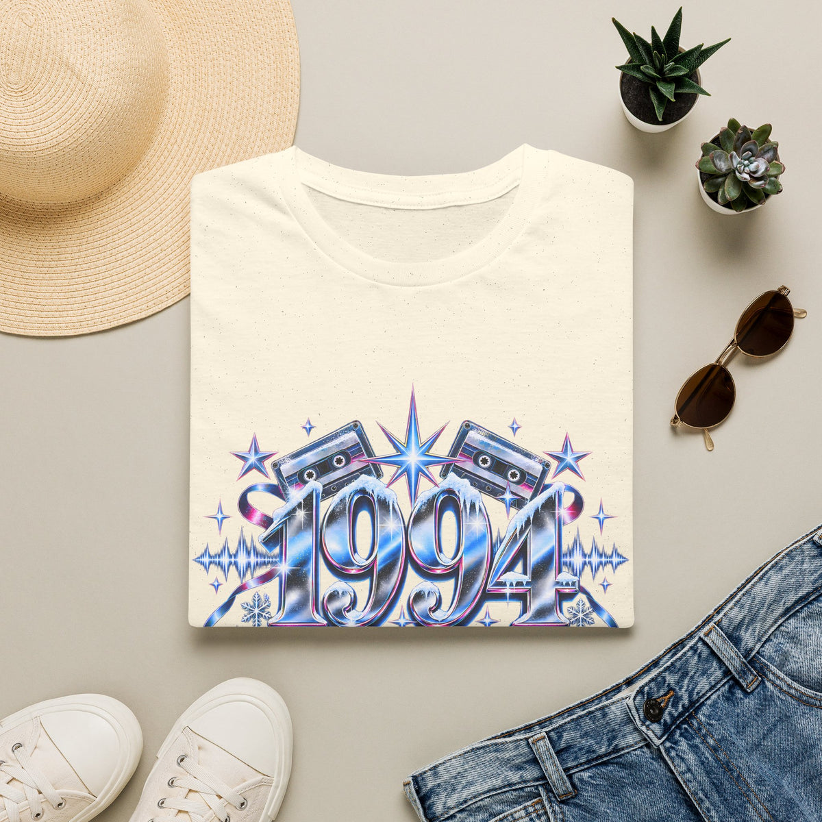1990s Mariah Carey Graphic T-Shirt | Retro Cassette Pop Vintage Tour Style