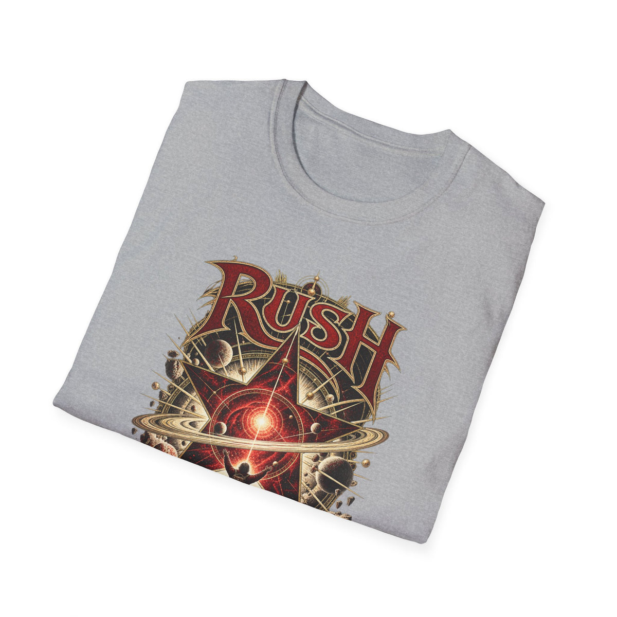 Rush | Legendary Prog Band Band T‑Shirt Cosmic Rebellion