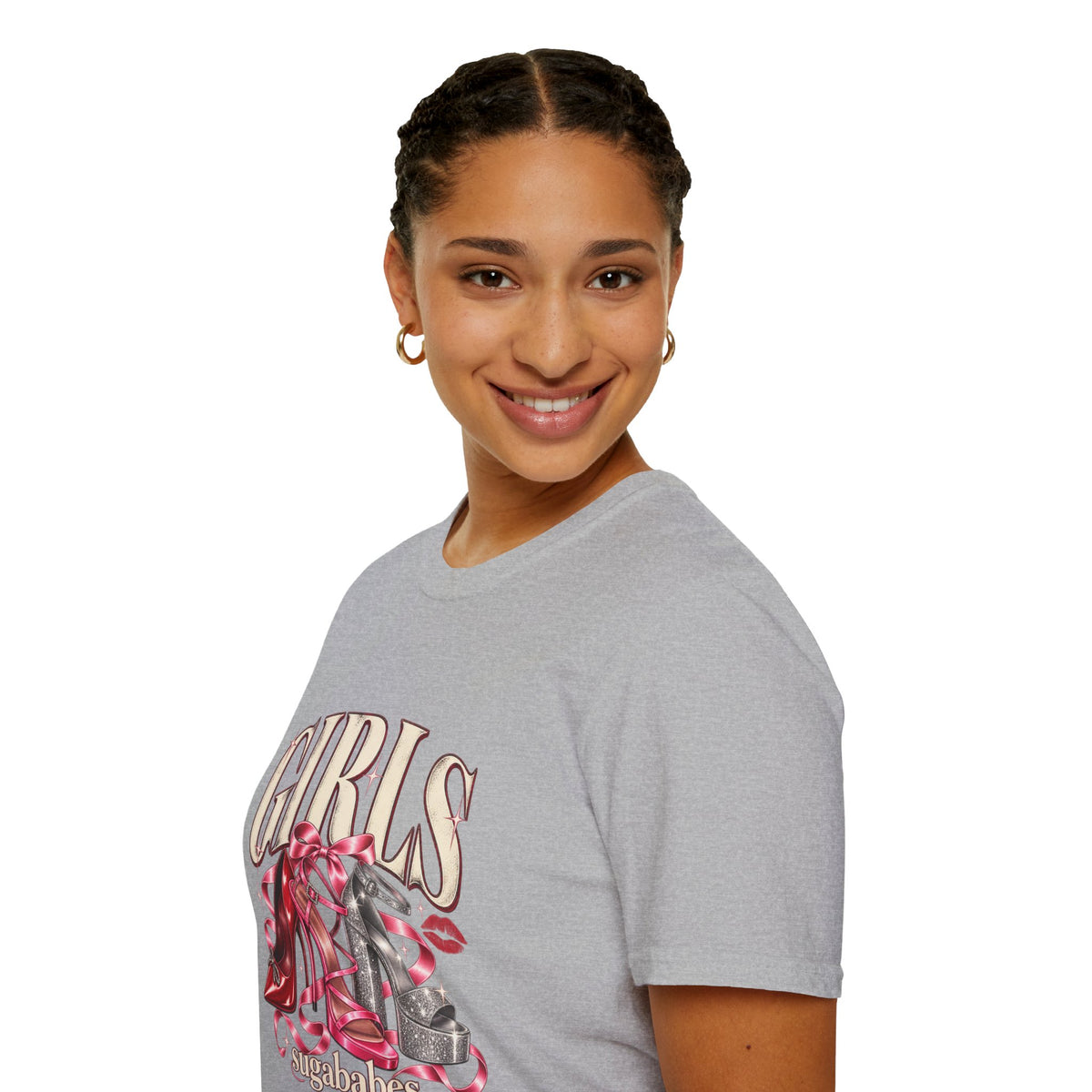 Sugababes |  Red Heels & Ribbons | Girls Night T Shirt