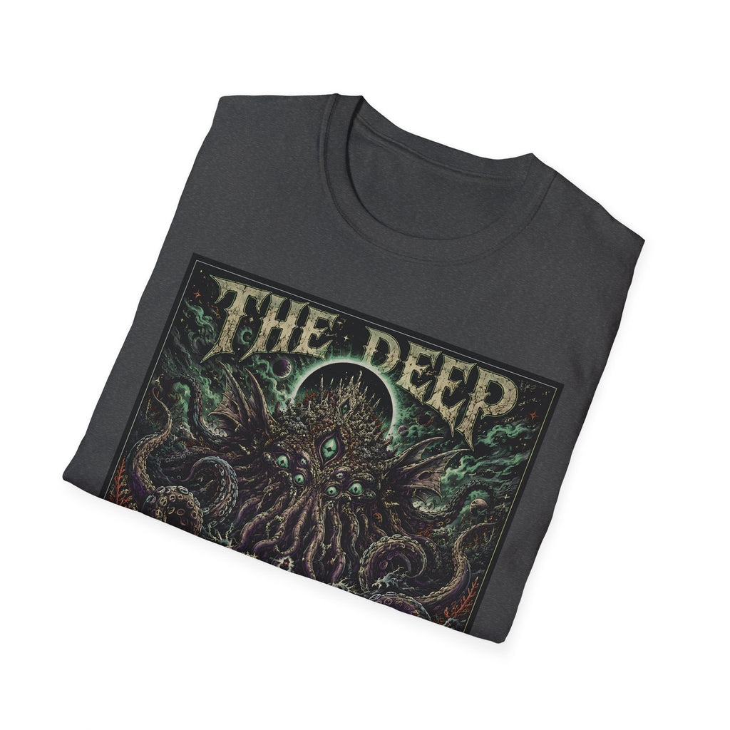 The Deep Remembers T‑Shirt — Cthulhu/Deep Sea Mythos Graphic Tee