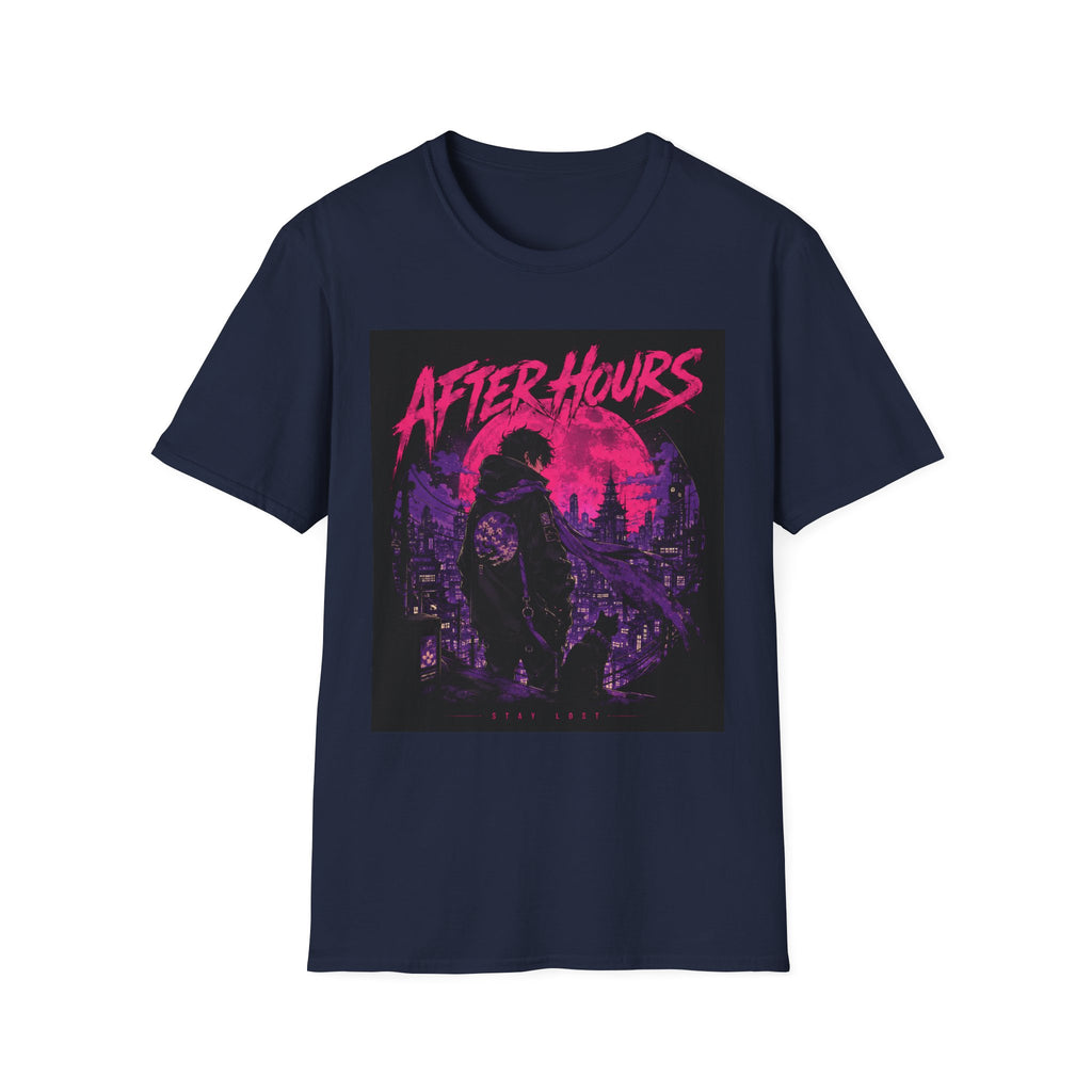 After Hours Graphic T-Shirt — Neon Night City Retro Tee