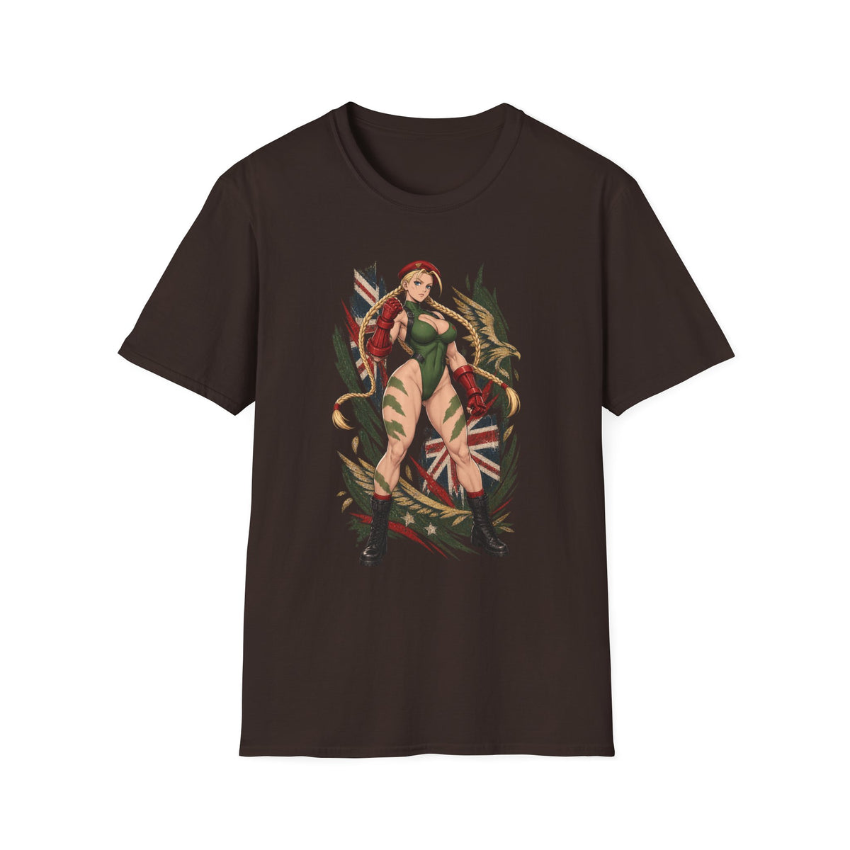Street Fighter Cammy | Pin Up Style Cammy Shirt From Street Fighter