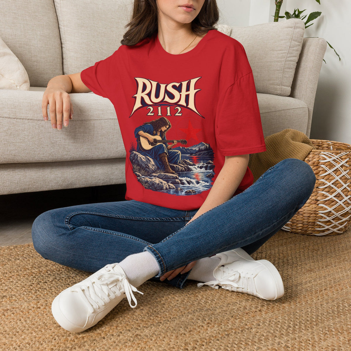 Rush | 2112 | Acoustic Guitar | Prog Band T-Shirt