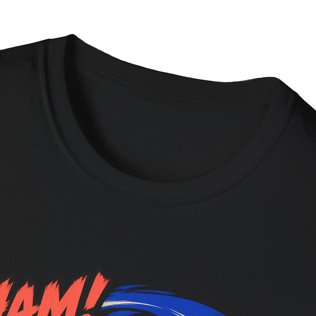 WHAM! | Anime Cartoon Ninja Kick Graphic T Shirt