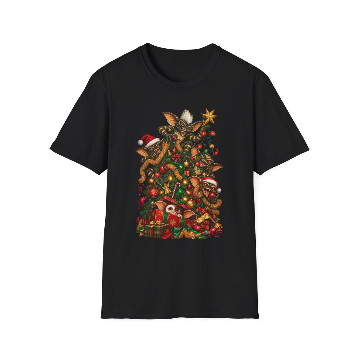 Gremlins Christmas Tree Takeover | Ornament Graphic T-Shirt