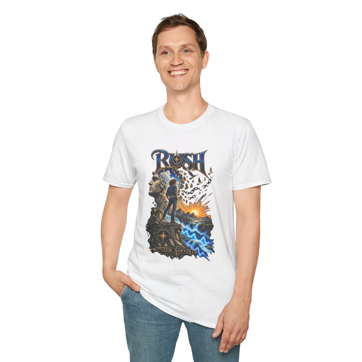 Rush | Tom Sawyer | Legendary Band Graphic T-Shirt