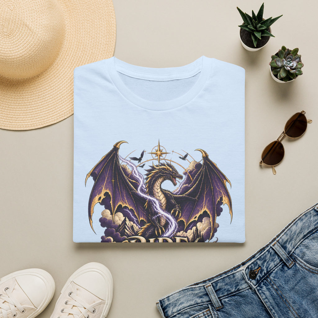 Ride the Storm | Fourth Wing Book Inspired Dragon T Shirt