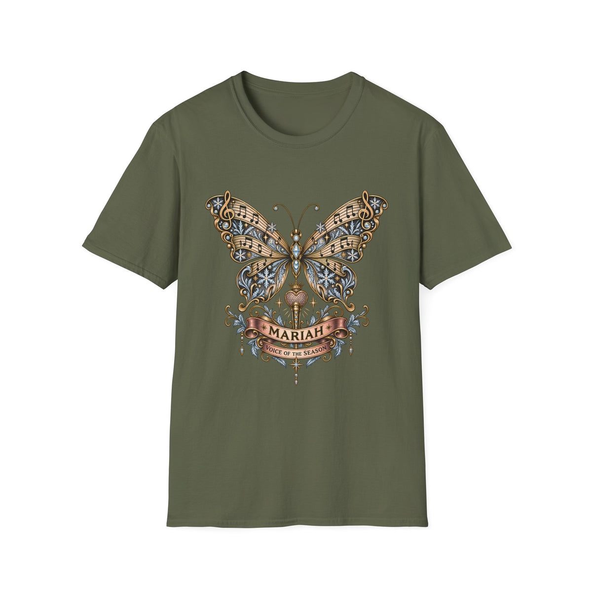 Butterfly Crest T-Shirt | Mariah Carey | Voice of the Season