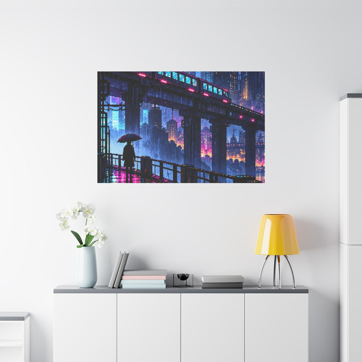 Stretched Matte Canvas Print — 1.25" Depth (Custom Design)