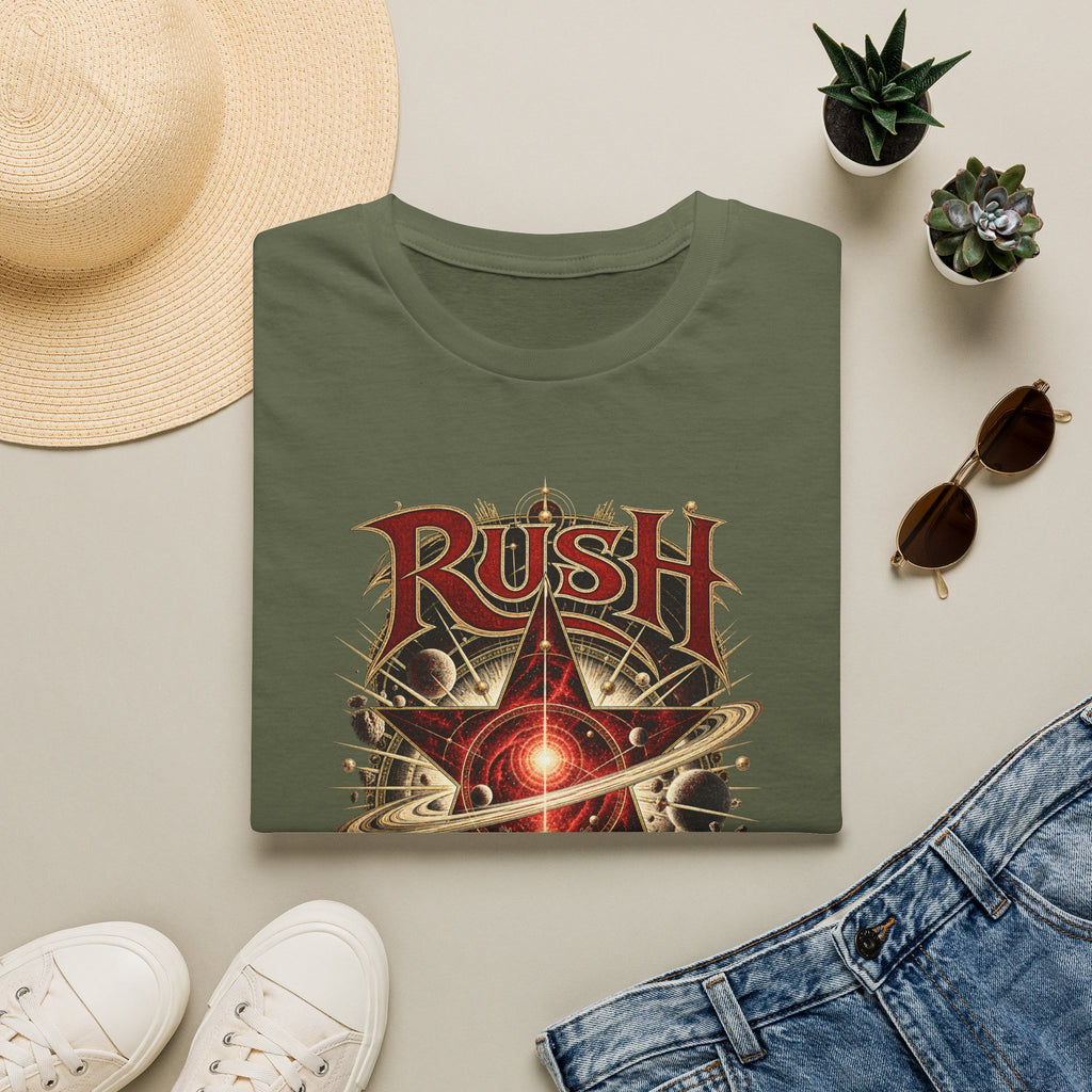 Rush | Legendary Prog Band Band T‑Shirt Cosmic Rebellion