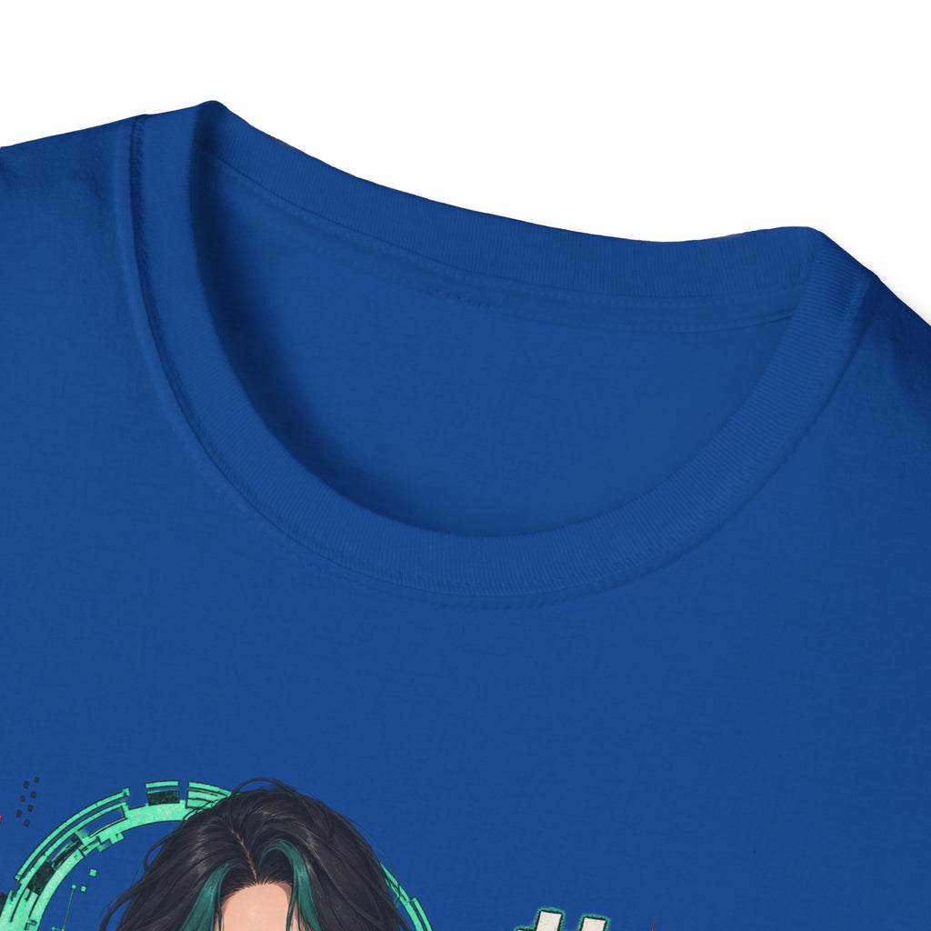 Jade | Sexy Anime Pin Up Girl | Waifu Graphic T‑Shirt