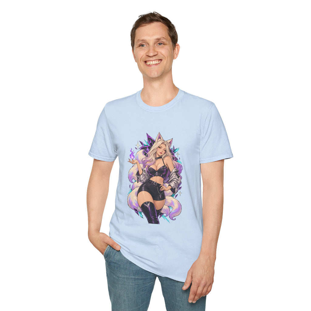 Ahri | League of Legends | Anime Fox Pin Up Girl T-Shirt