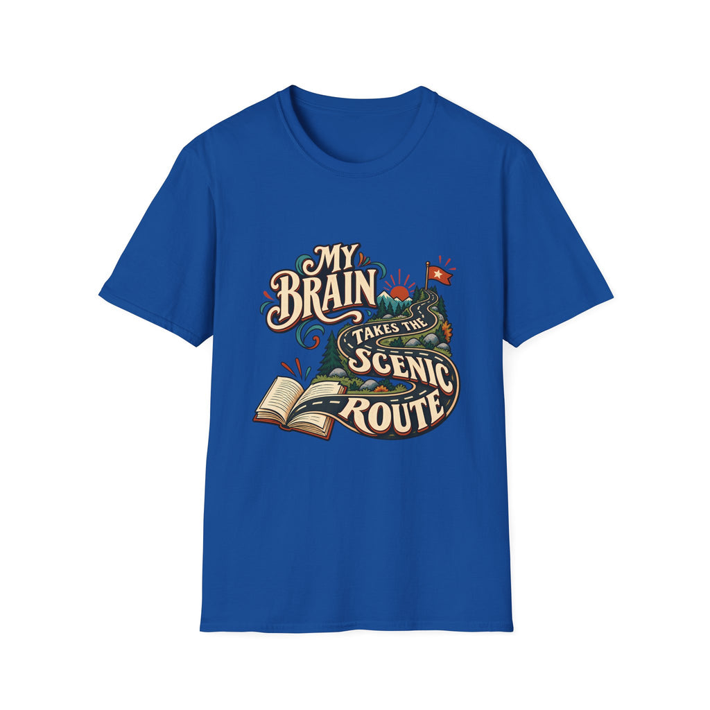 The Scenic Route | A Beautifully Different Mind | Neurodivergent Shirt