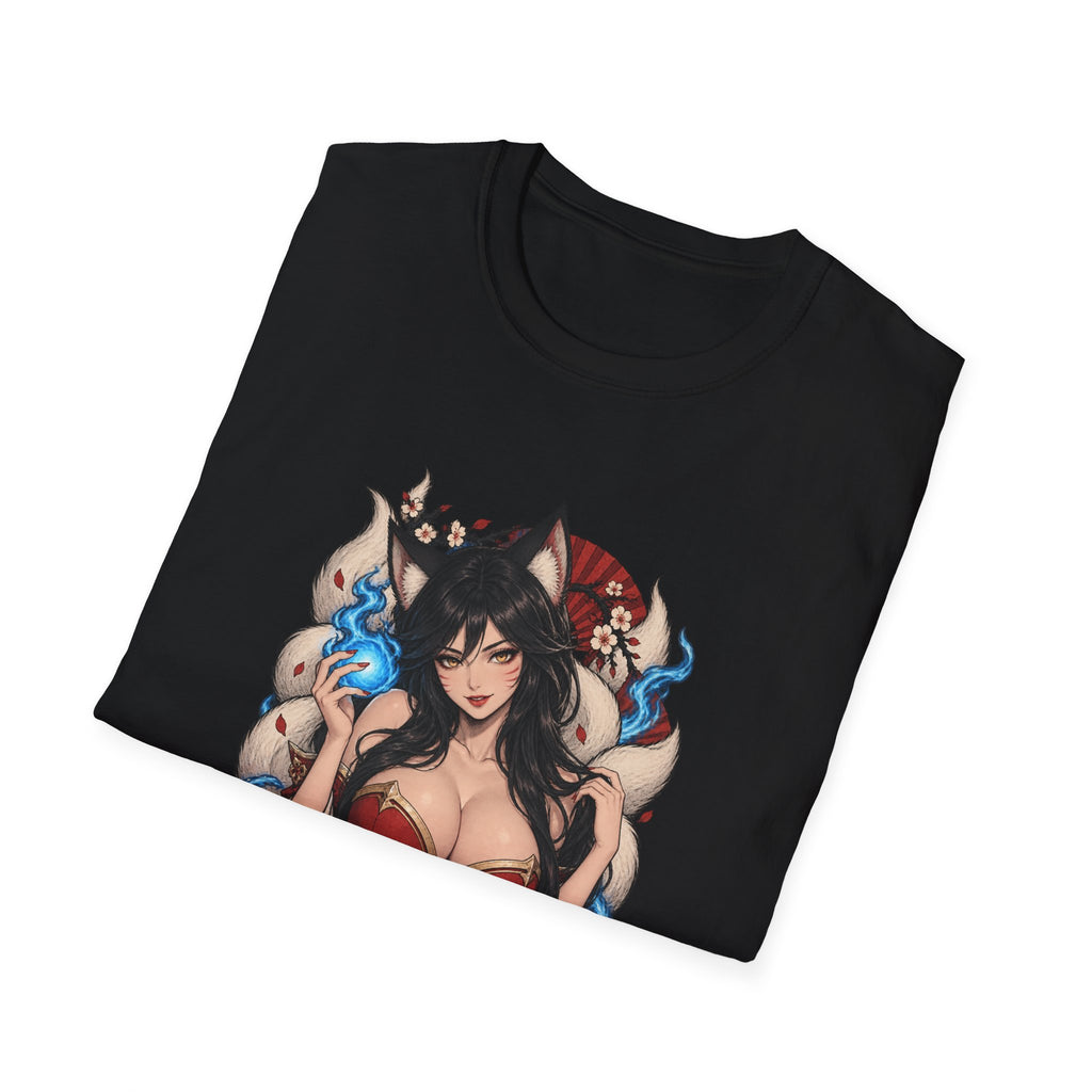 Ahri | League of Legends | Anime Pin Up Kitsune Girl T-Shirt
