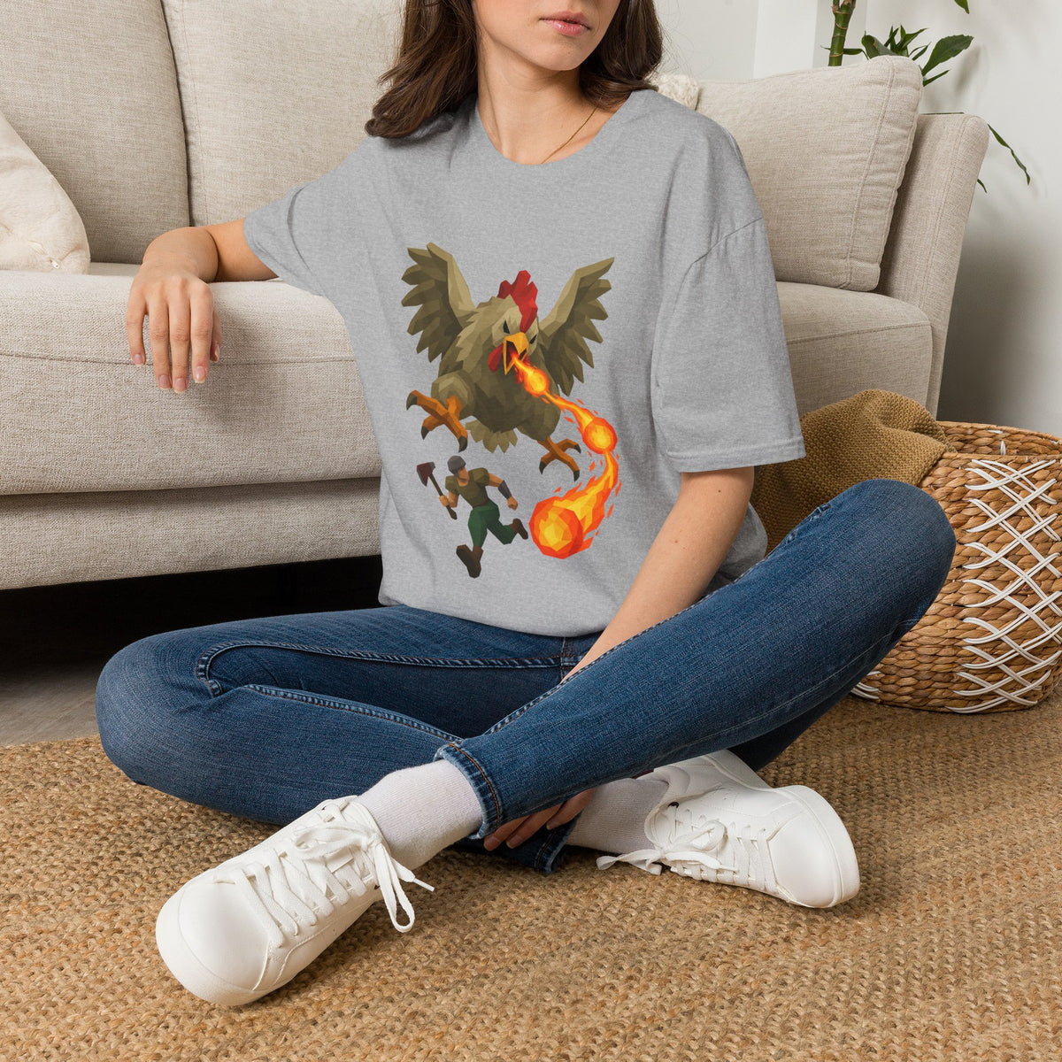 EVIL CHICKEN | OSRS | Runescape Inspired Graphic T Shirt