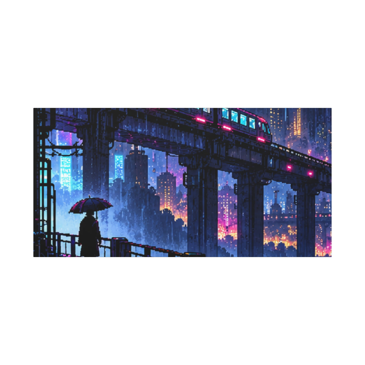 Stretched Matte Canvas Print — 1.25" Depth (Custom Design)