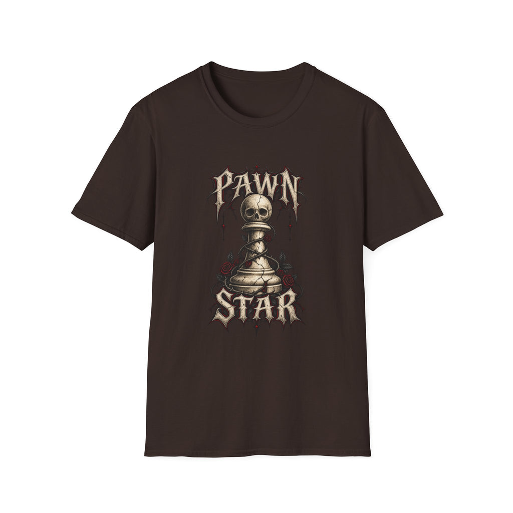 Pawn Star Graphic | Gothic Chess Skull Tee