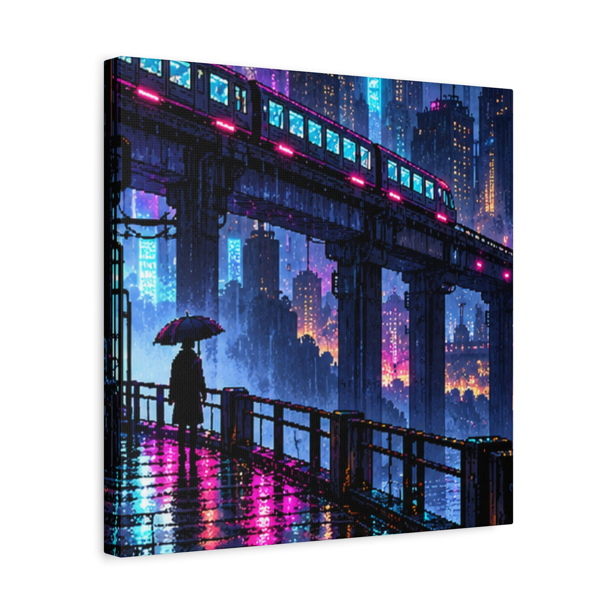 Stretched Matte Canvas Print — 1.25" Depth (Custom Design)