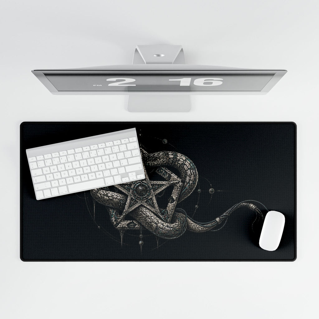 Snake & Pentagram | Gothic Gaming Mousepad