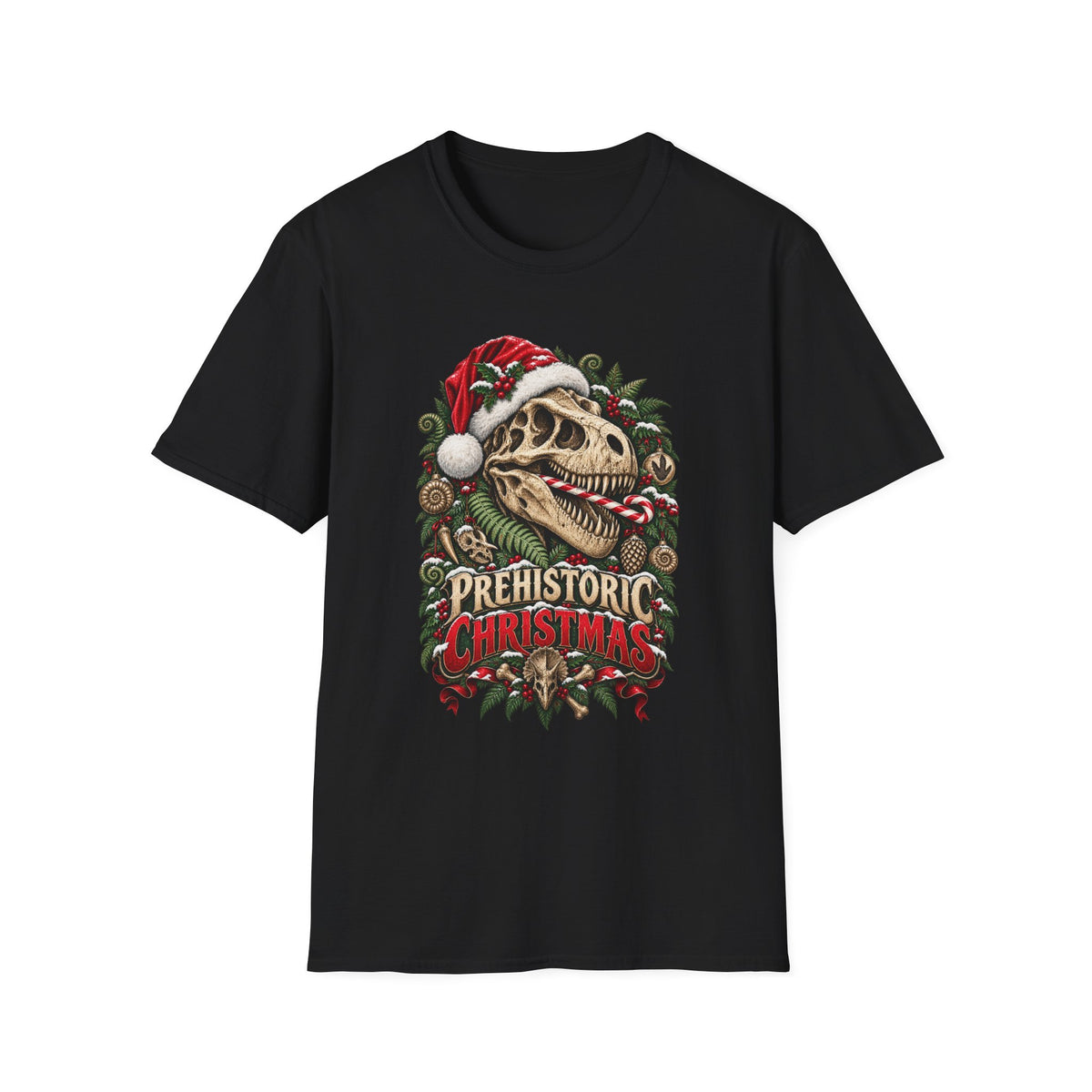 Prehistoric Christmas | Dinosaur Christmas Shirt