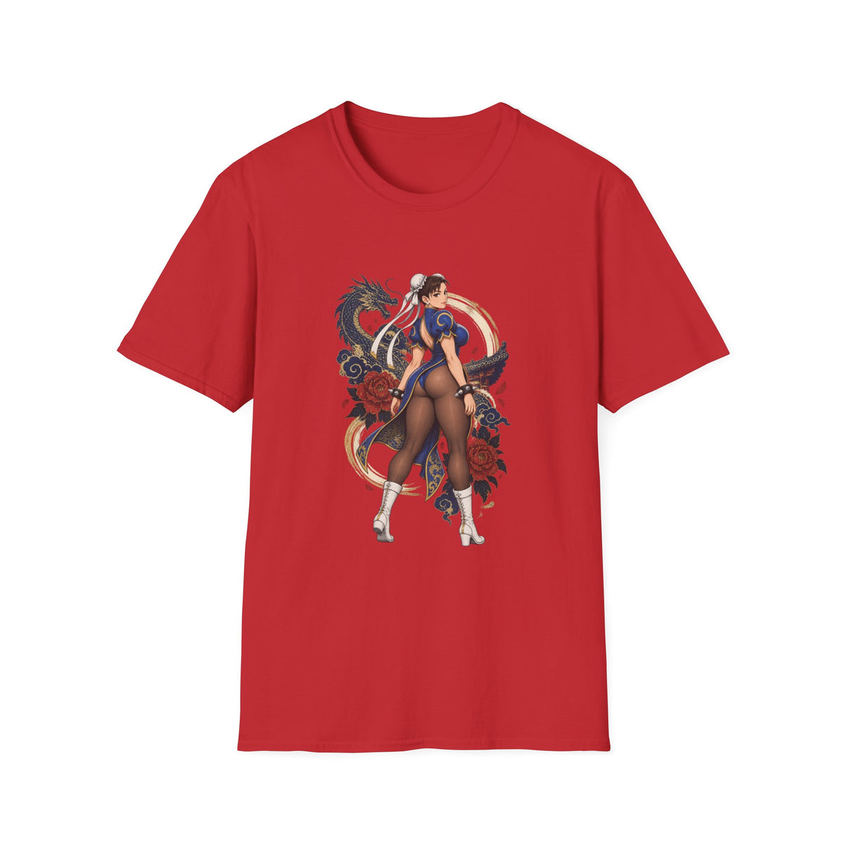 Chun Li | Street Fighter | Anime Style Videogame Fan Pin Up Shirt