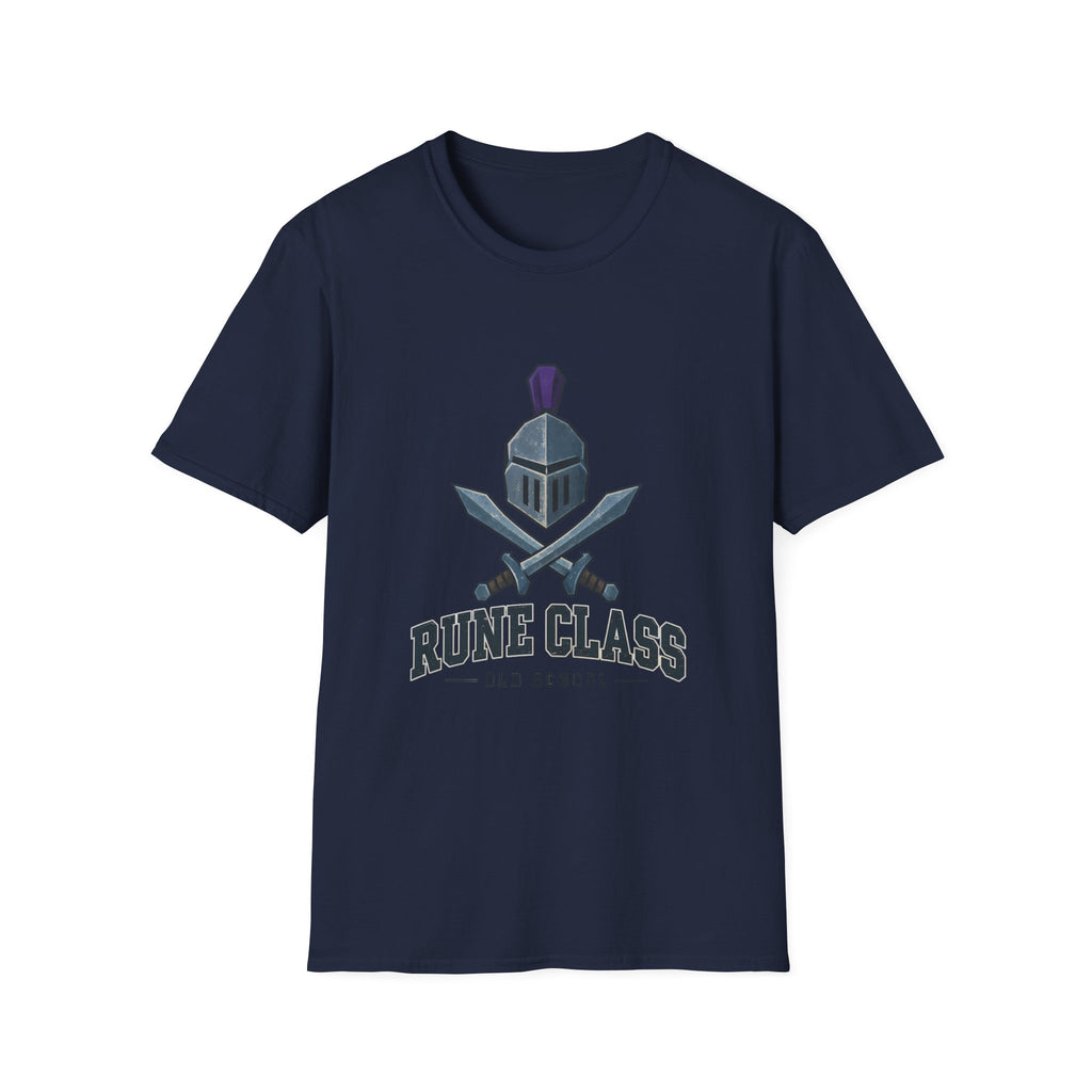"Rune Class" OSRS / Runescape Inspired T-Shirt – Medieval Knight Helmet