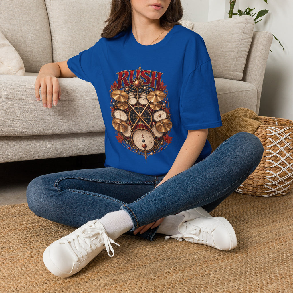 Rush | Rhythm of the Cosmos | Drummer Graphic Prog Band T-Shirt