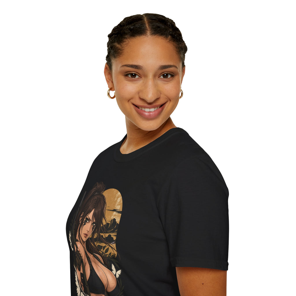 Quiet | Metal Gear | Anime Style Pin Up Gamer Girl T Shirt