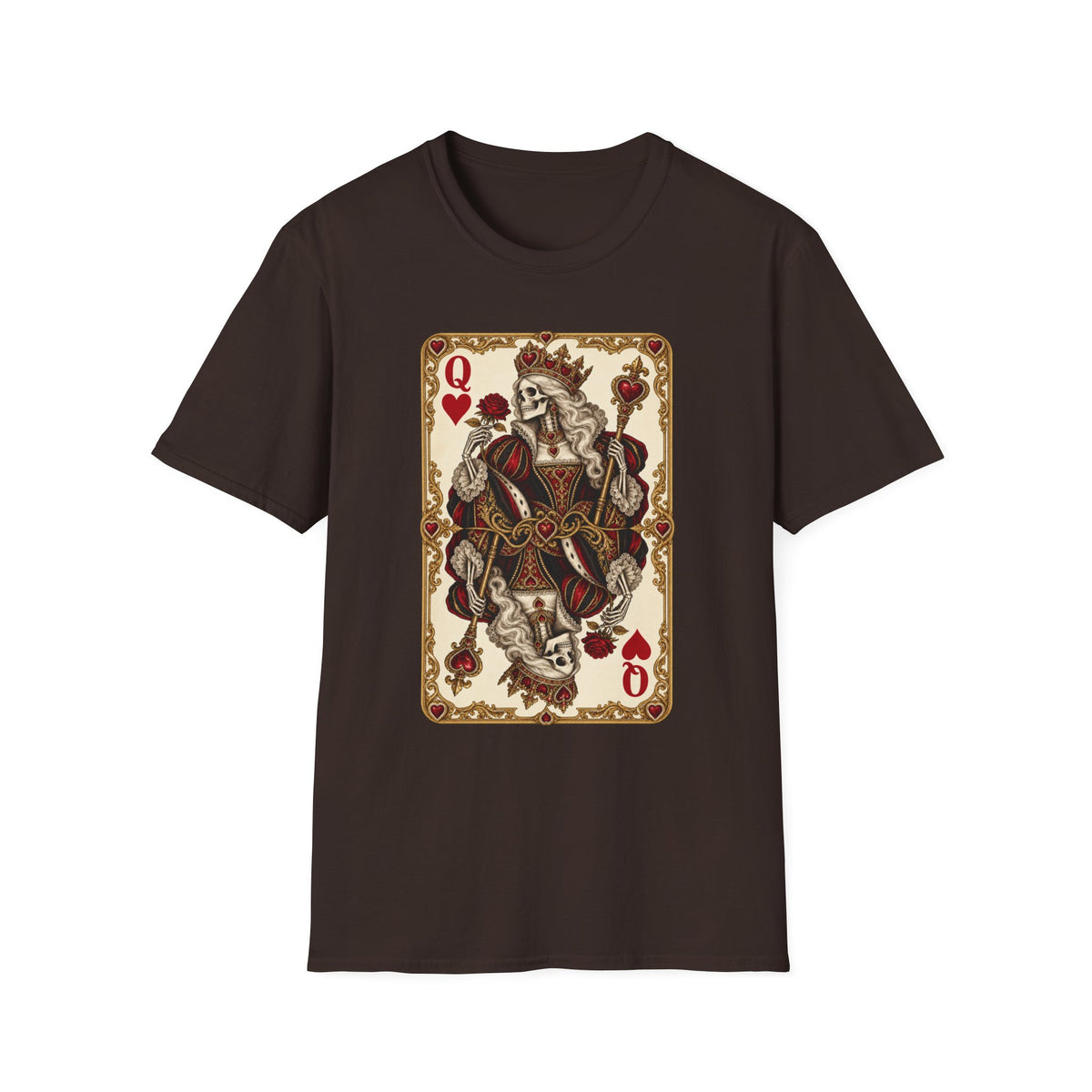 Queen of Hearts | Vintage | Playing Card | Tee