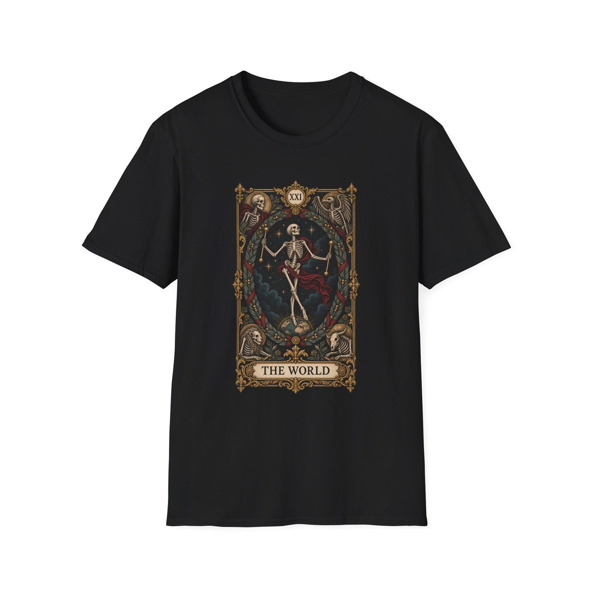 The World | Tarot | Skeleton Tee