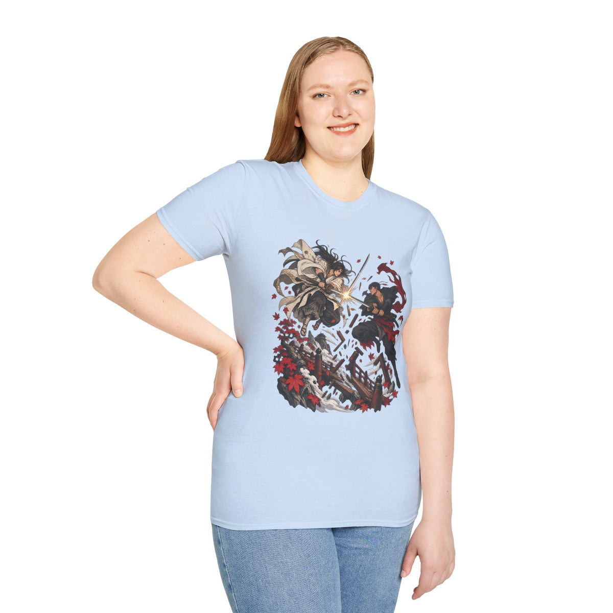 Battle of Broken Bridges | Anime Japanese Samurai Battle T-Shirt