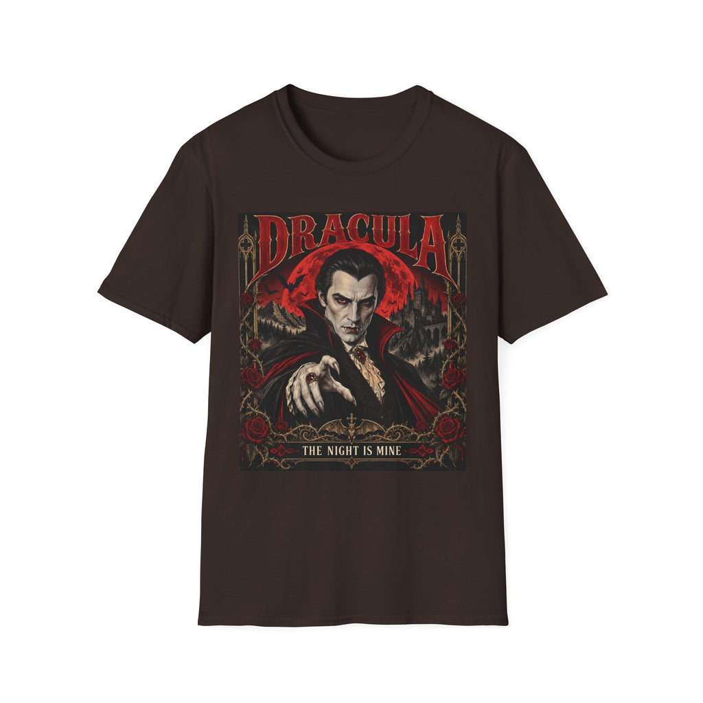 Dracula Graphic T‑Shirt — Vintage Vampire Horror Tee