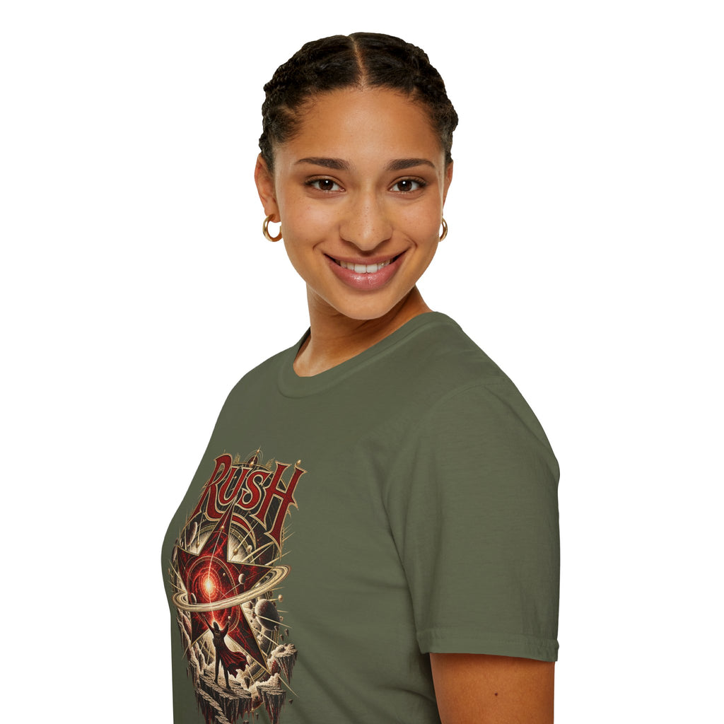 Rush | Legendary Prog Band Band T‑Shirt Cosmic Rebellion