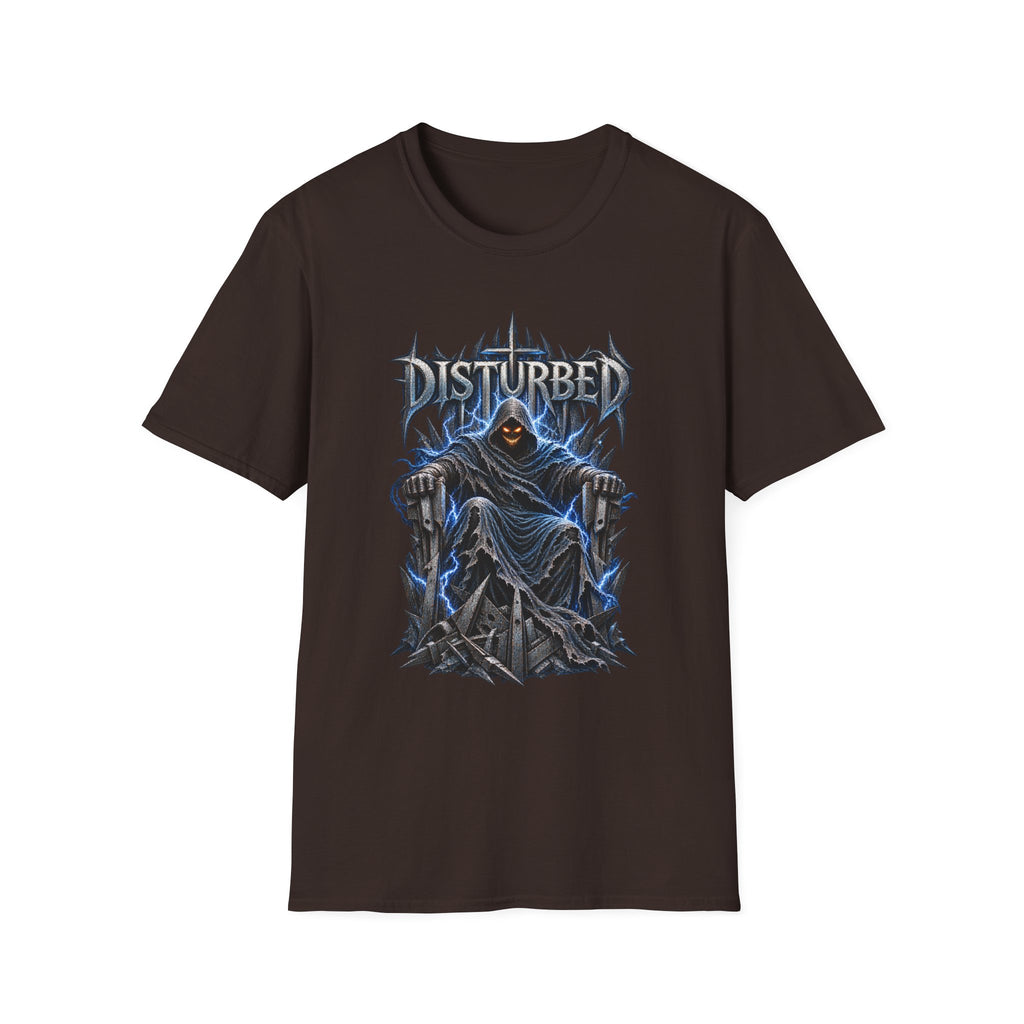 Disturbed | Storm Throne | The Guy | Grim Reaper Band T-Shirt